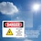 Signmission ARC Flash And Electrical Shock Danger Sign, Vinyl Decal, 10in W x 7in L, 2PK OS-2PACK-DS-D-710-L-2236 - alternate 6